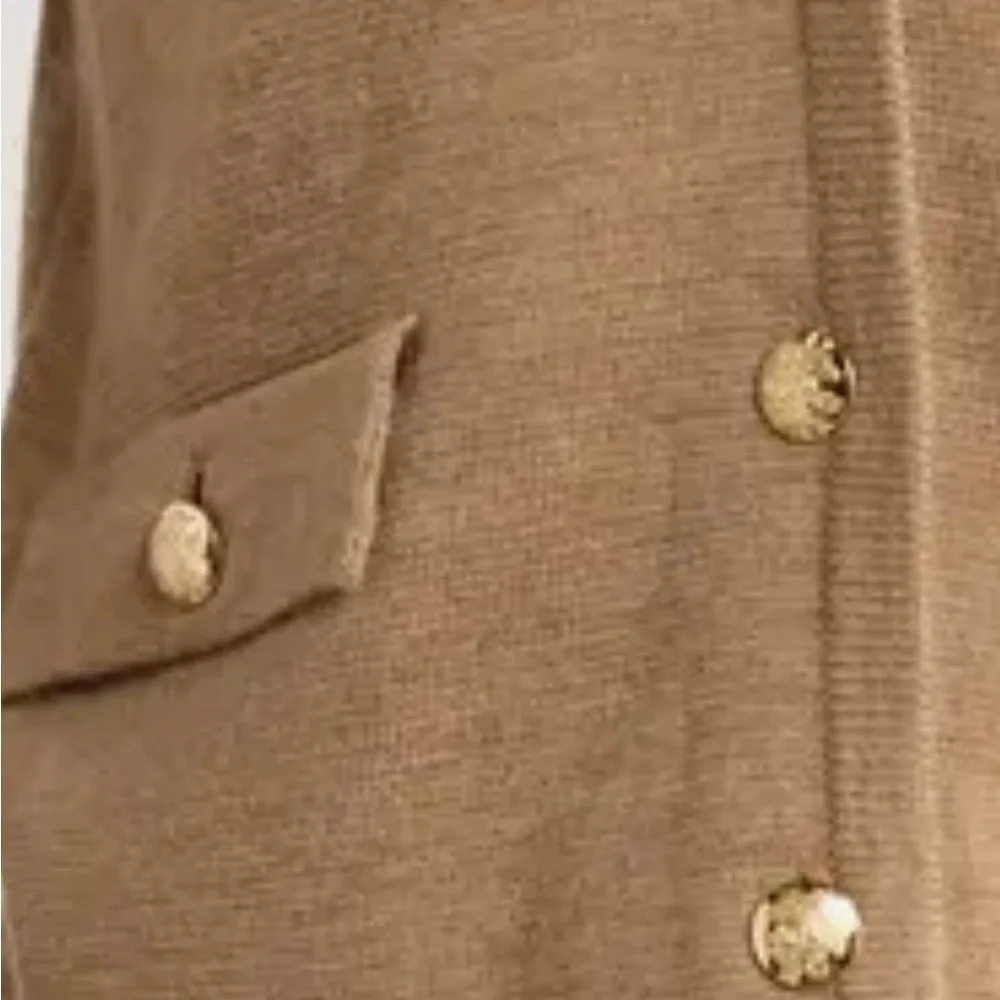 Bruno Magli Merino Wool Crop Cardigan